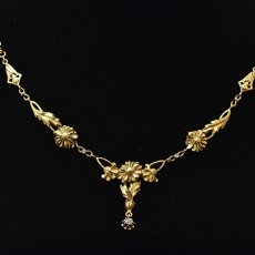 画像7: 18ct,ダイヤモンドネックレス　お取り置き中 (7)