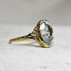 画像2: Sold 8ct.アクアマリンリング (2)